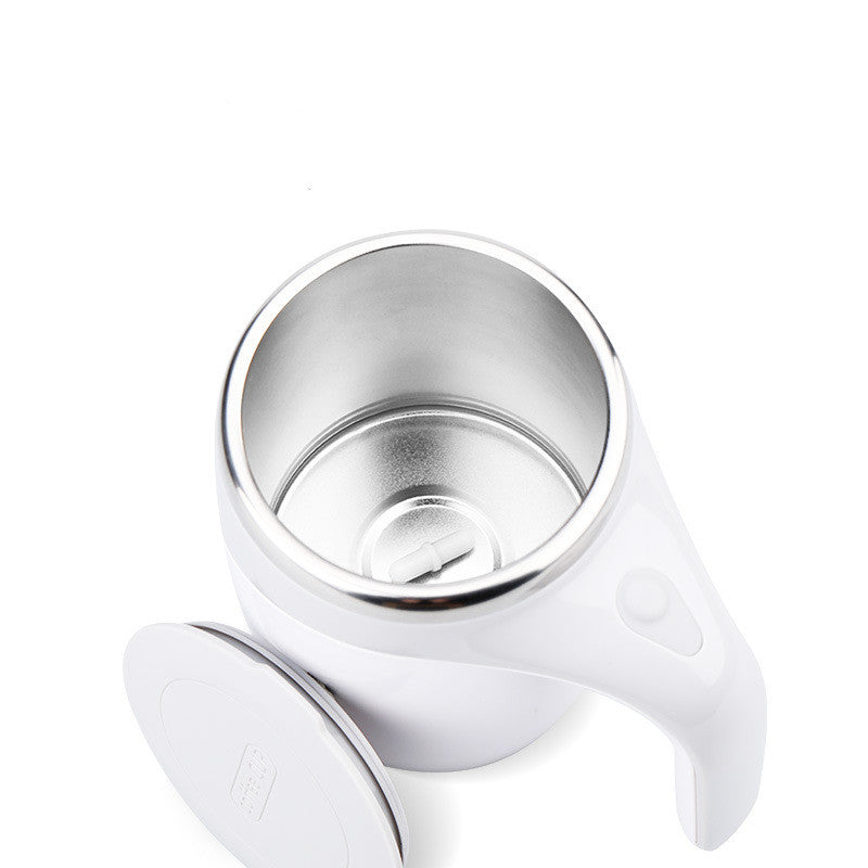 Self-Stirring Electric Coffee Mug – Rechargeable Magnetic Mixing Cup — view 1 | SupremaGear UAE