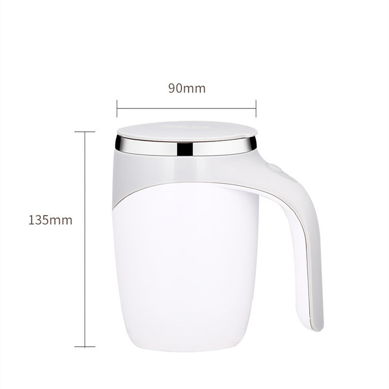 Self-Stirring Electric Coffee Mug – Rechargeable Magnetic Mixing Cup — view 1 | SupremaGear UAE