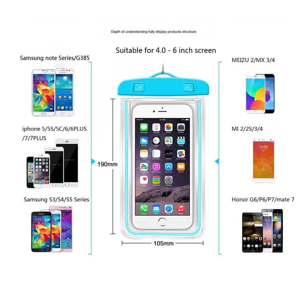 Universal Waterproof Phone Pouch — view 1 | SupremaGear UAE