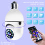 Smart WiFi Bulb Security Camera 1080P