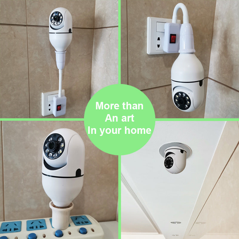 Smart WiFi Bulb Security Camera 1080P — view 1 | SupremaGear UAE